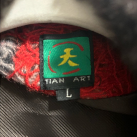 Fur collared pea coat - Picture 3 of 3